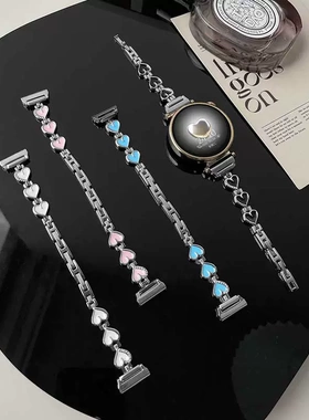 适用华为gt5夏天gt4/watch4pro女款云顶创想diy手链gt3替换带ins