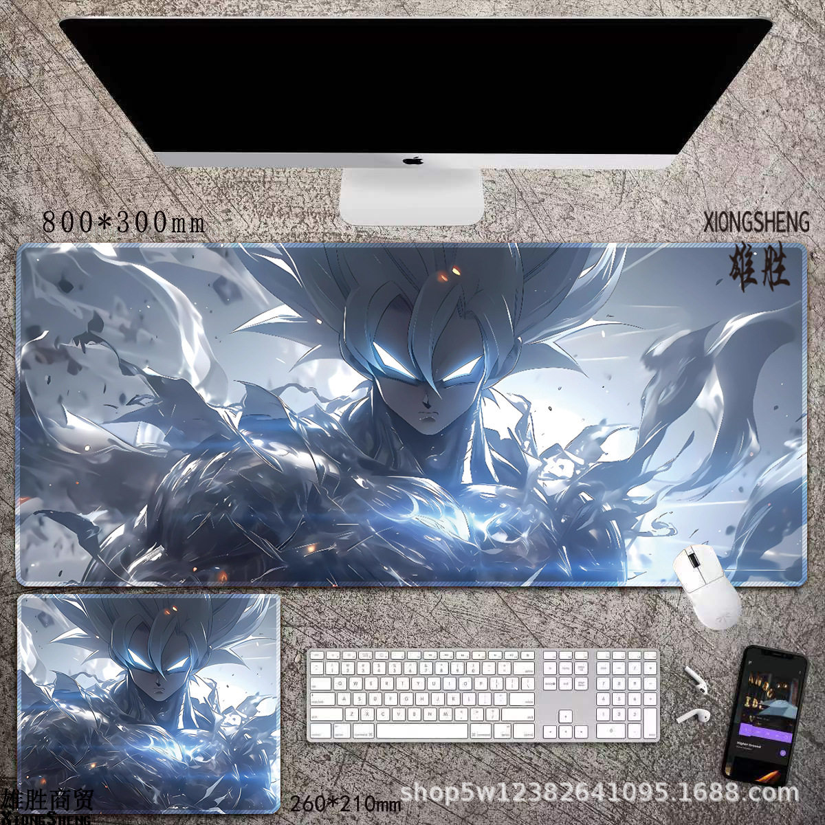 鼠标垫超大动漫桌垫批发防滑游戏键盘垫二次元办公桌垫软垫子电脑,电脑硬件/显示器/电脑周边,鼠标垫/贴/腕垫,淘宝优惠券,粉丝福利购,淘宝优惠卷