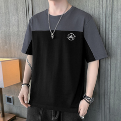 New cotton summer short sleeve men's T-shirt