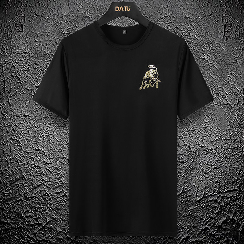 平鋪冰絲跑量男式短袖性價比短男