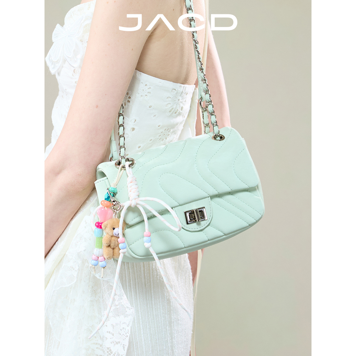 JACD【风的轨迹】欧若风腋下包包女2025新款潮时尚百搭单肩斜挎包
