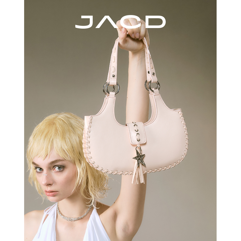 JACD疗愈系列波西米亚风马鞍包包女大容量2025新款度假单肩斜挎包