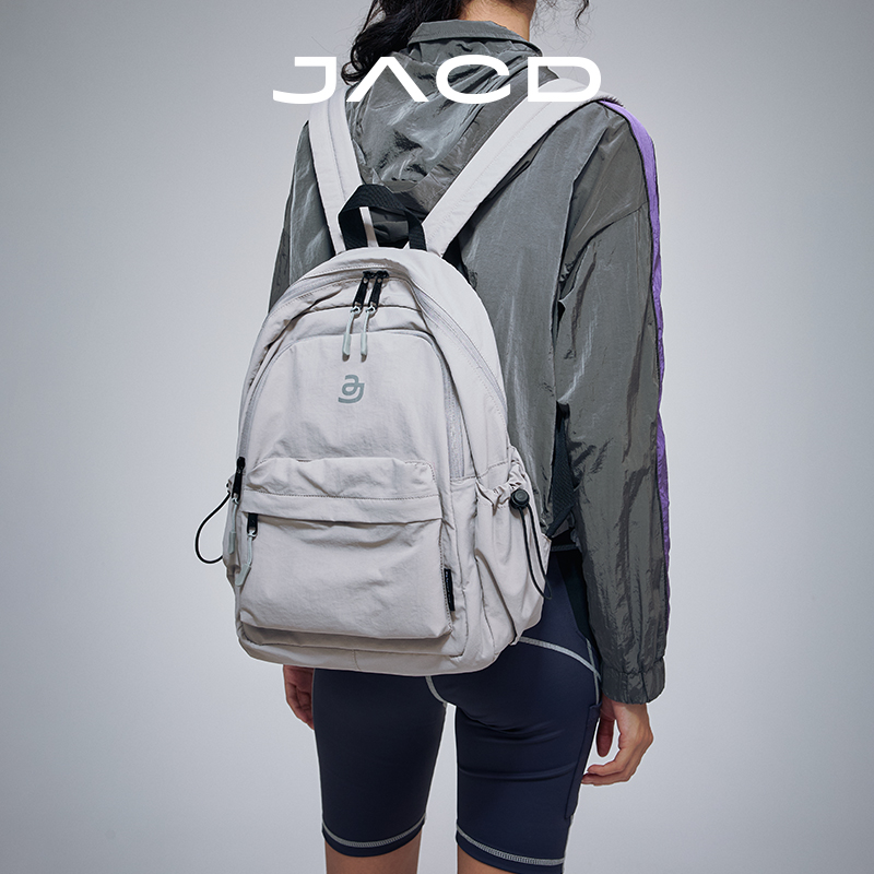 JACD大容量短途旅行包2025新款男女通用学生书包电脑包双肩背包