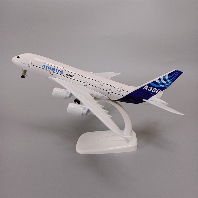 带起落架20cm原机型空客机A380原型机合金仿真飞机模型金属航模