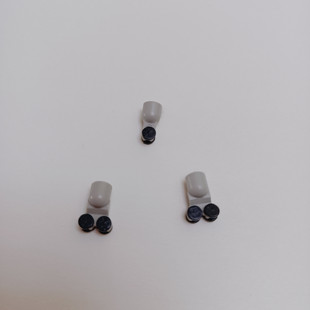 一副起落架共3个小轮子适用于本店荷兰美国泰国麦道飞机模型配件