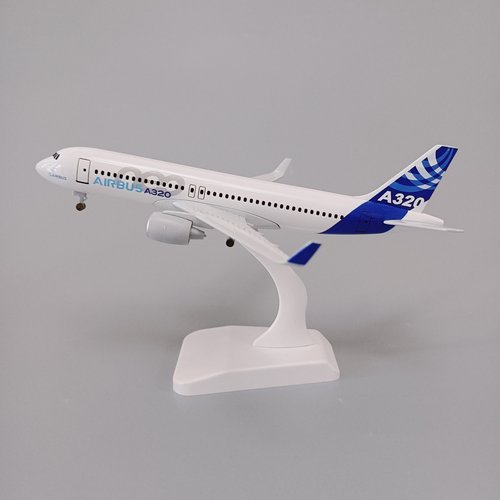 19cm原机型A320 NEO原型机合金仿真飞机模型金属航模带起落架轮子
