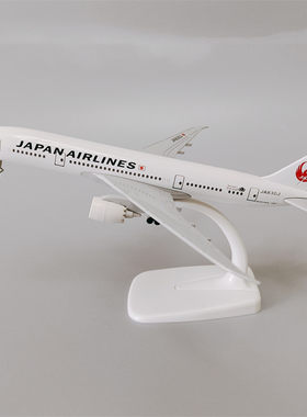 带起落架20cm日本航空JAPAN波音机B787合金仿真飞机模型金属航模