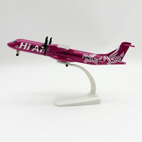 20cm韩国航空Hi Air ATR合金仿真飞机模型金属航模 带轮子/螺旋桨