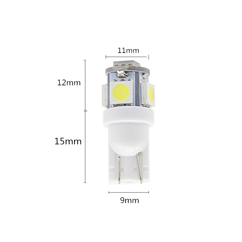 LED灯泡T10示宽灯牌照阅读门灯装饰灯车内外灯珠12V24V汽车转向灯