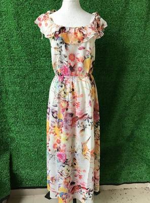 专柜正品　唐C　春夏款　60518　沙滩裙　长款　连衣裙