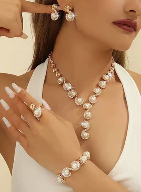 铜合金开口戒指A004 时尚轻奢气质百搭优雅精致戒指