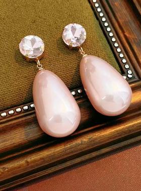 铜合金耳饰 D159 时尚复古轻奢百搭耳饰