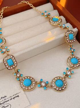 铜合金项链 C088 轻奢时尚气质百搭复古项链