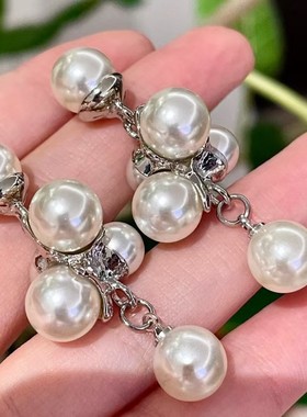 铜合金耳饰  D144  优雅精致百搭小众ins耳饰