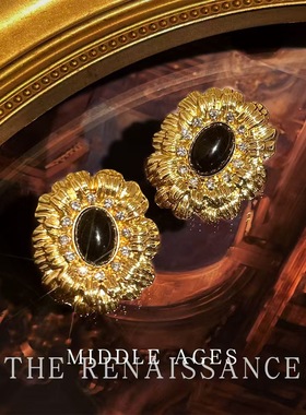 铜合金耳饰 D341 时尚气质百搭复古耳饰