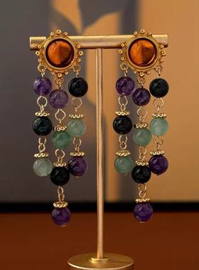 铜合金耳环 D318  时尚轻奢气质百搭优雅精致耳环