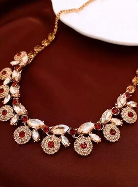 铜合金项链H235 时尚轻奢气质百搭优雅精致项链