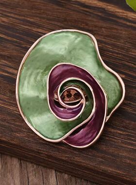 铜合金磁吸扣胸针S214 时尚轻奢气质百搭优雅精致胸针