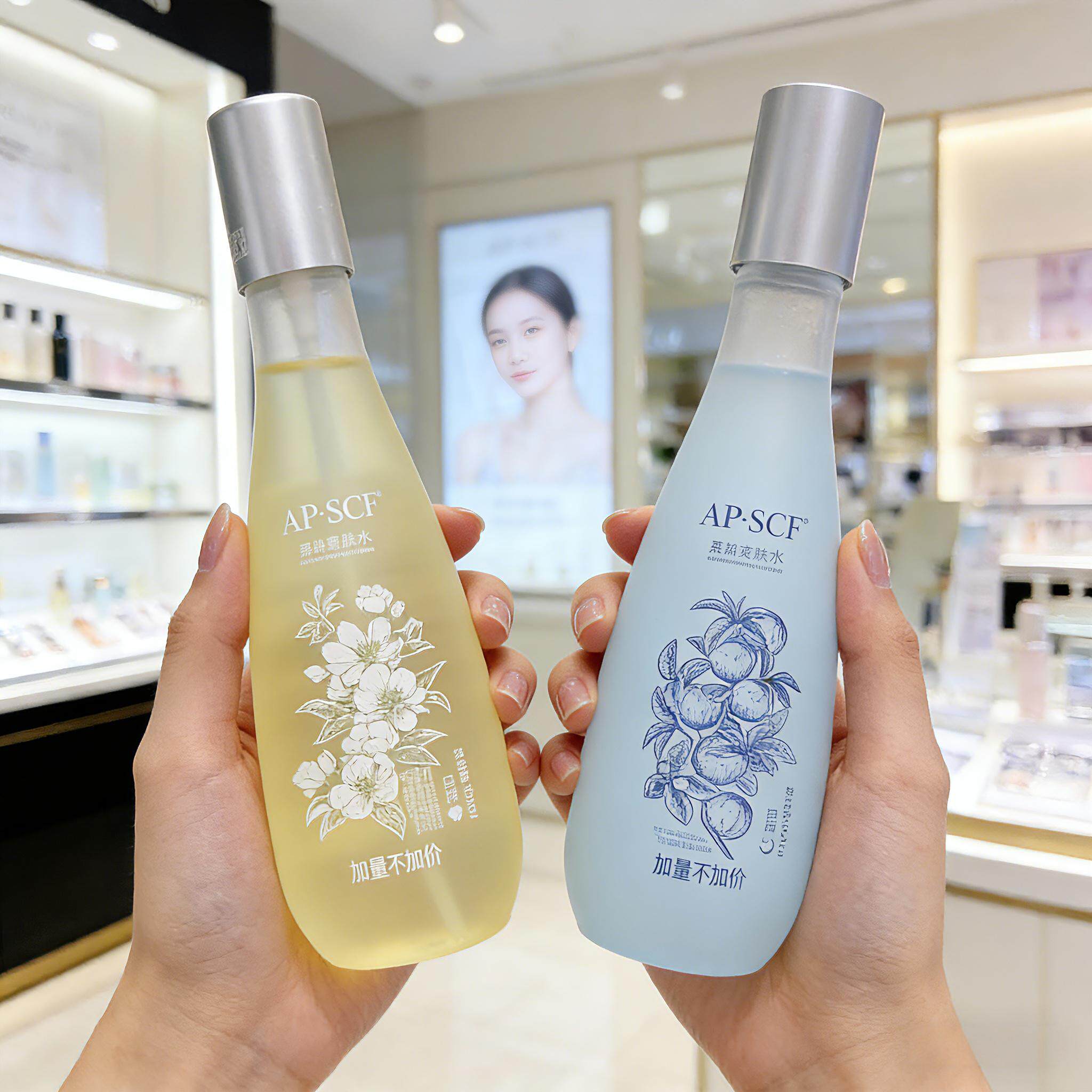 APSCF果粉情人水晨醒水夜养水120ml 清爽深层补水保湿 美容院特惠