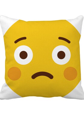 网聊表情包插画方形抱枕靠枕沙发靠垫双面含芯礼物学校幼儿园装饰