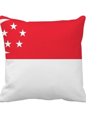 家象征符号图案方形抱枕靠枕沙发靠垫双面含芯礼物学校幼儿园装饰