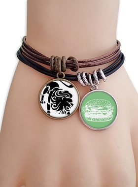 标志手链幼儿园狮子座