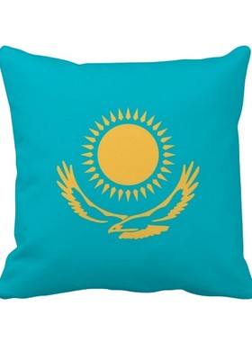 家象征符号图案方形抱枕靠枕沙发靠垫双面含芯礼物学校幼儿园装饰