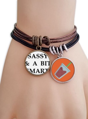 优雅霸道帅气女生段子双牌饮料手链学校幼儿园装饰