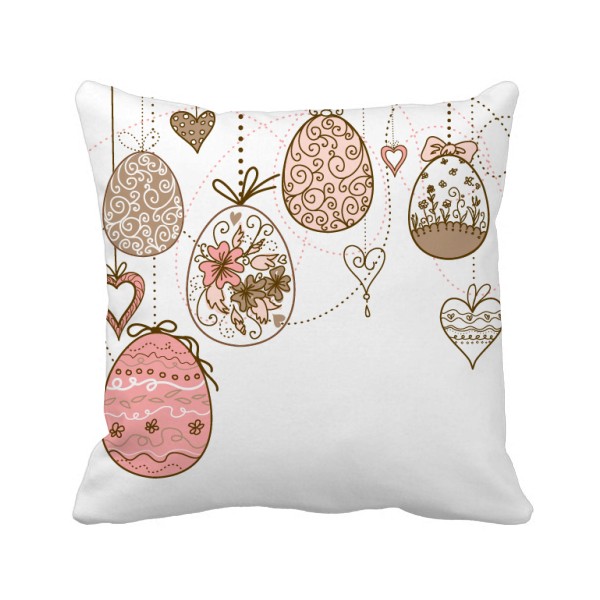 礼物复活节粉色幼儿园方形抱枕