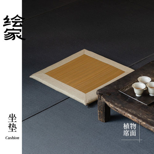 日式坐垫草编榻榻米垫