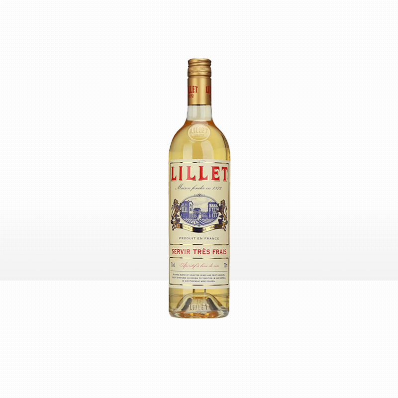 莉蕾白葡萄风味配制酒 Lillet 利莱桃红法国波尔多调酒洋酒 750ml