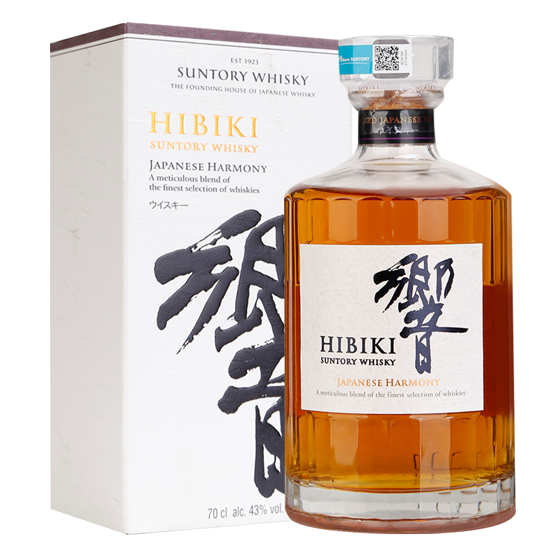 三得利响和风醇韵威士忌 SUNTORY乡音Hibiki響调配型日本进口洋酒