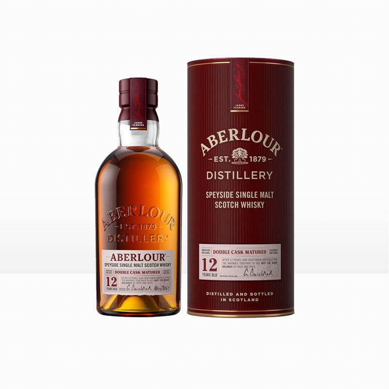 亚伯乐高地单一麦芽苏格兰威士忌12年双桶陈酿700ml