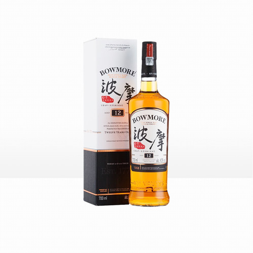 波摩12年700ml单一麦芽原装进口