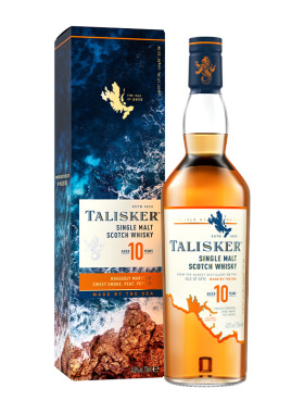 泰斯卡10年单一麦芽威士忌酒 Talisker Storm 正品洋酒烈酒 700ml