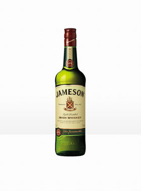 进口洋酒 尊美醇爱尔兰威士忌 JAMESON 鸡尾酒调酒基酒烈酒占美神