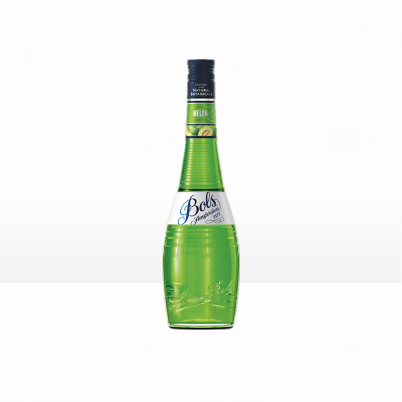 进口洋酒 Bols Melon波士蜜瓜力娇酒 鸡尾酒调酒基酒利口酒 700ml
