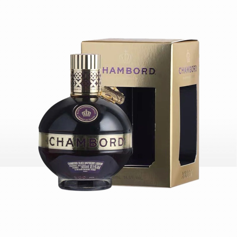 香博力娇酒chambord香博利口酒皇家优等力娇酒 法国进口洋酒500ml