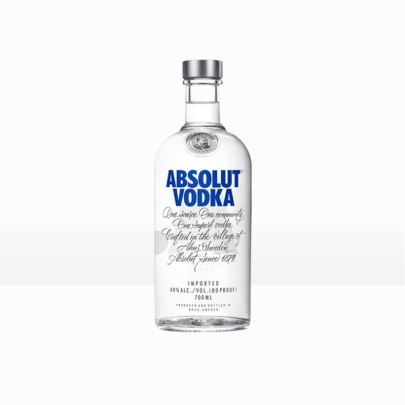 Absolut/绝对伏特加酒原味700ml图片