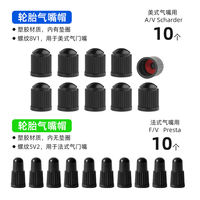 10 rubber caps for tire air valve caps, including beautiful and French ones, for bicycles, electric bikes, cars and scooters thumbnail 8