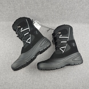 北欧3M冬季抗严寒户外保暖雪地靴抗寒零下30度防雨防雪大棉鞋亲子