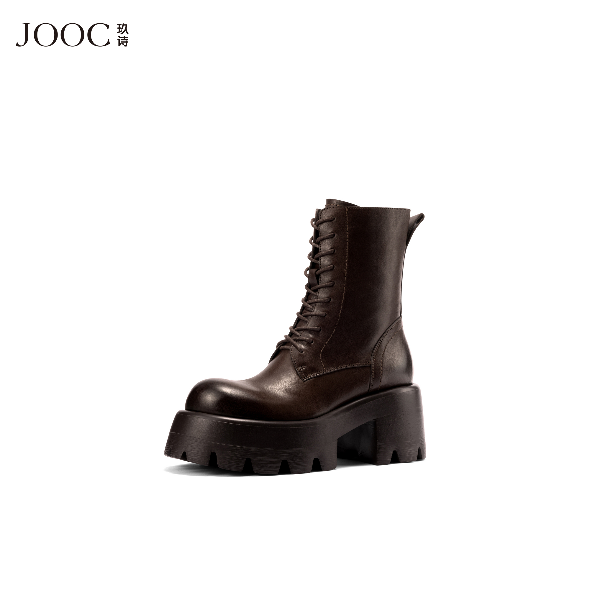 【飒美腿精】JOOC马丁靴女短靴