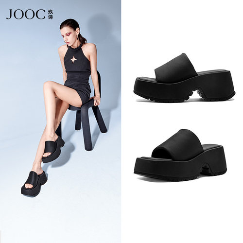 玖诗厚底女鞋JOOC休闲