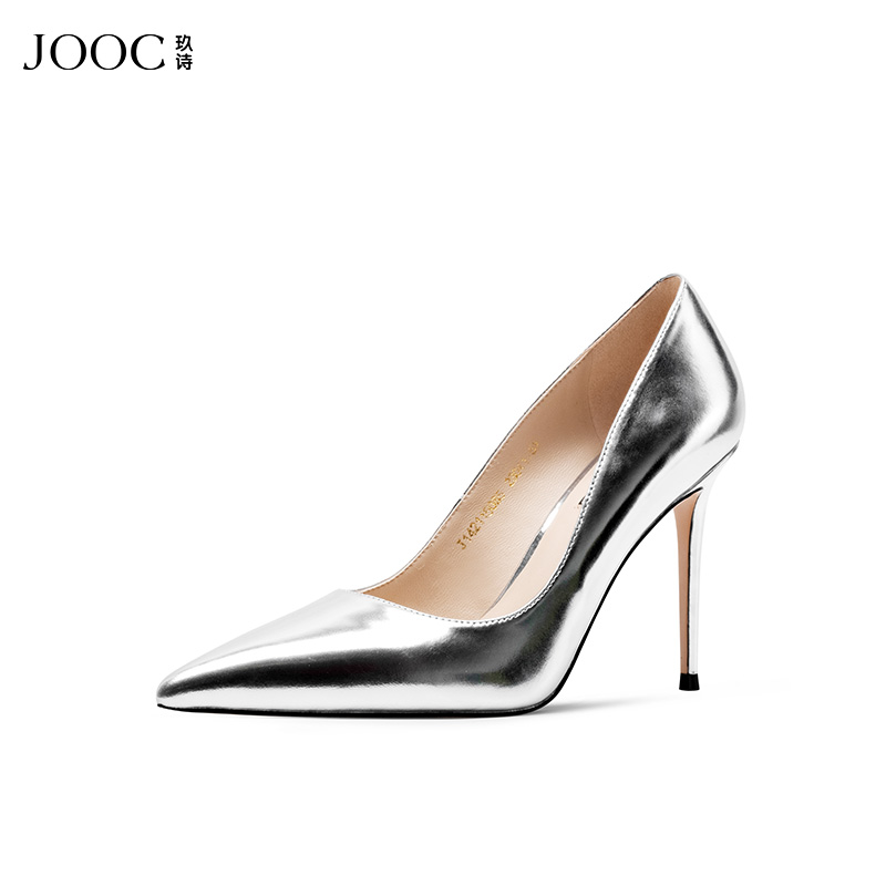 jooc玖诗秋季新款法式高跟鞋
