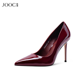 女2025当季 热卖 百搭通勤细跟单鞋 JOOC玖诗尖头高跟鞋 浅口气质女鞋