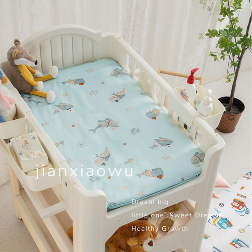 宝宝褥子全棉花床垫褥子婴儿护理台新生儿尿布台秋冬加厚专用垫子