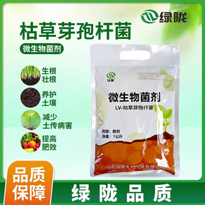 绿陇枯草芽孢杆菌微生物菌剂活化土壤促进生根农用微生物菌肥料