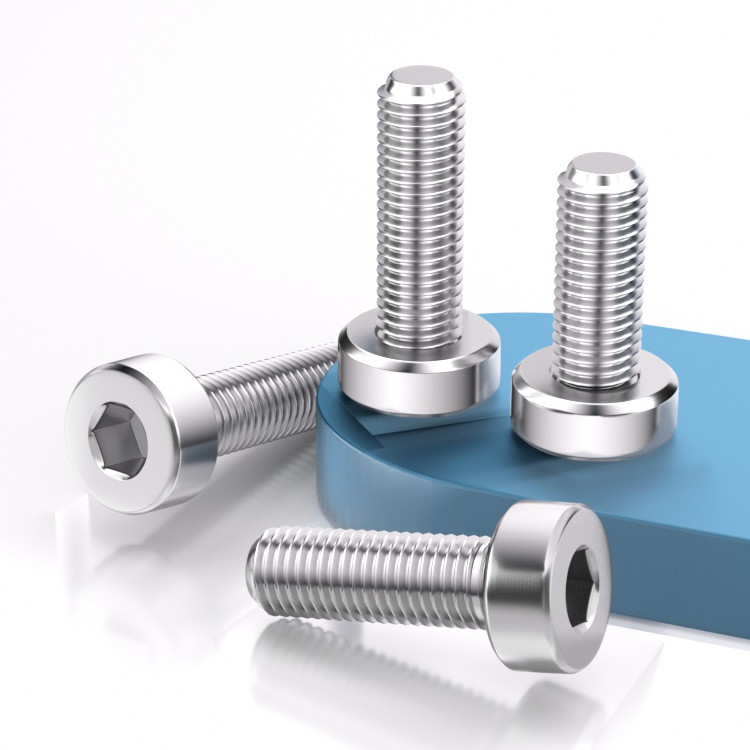 304不锈钢薄头内六角螺丝