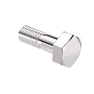 QD8.8级镀锌外六角半牙螺栓高强度螺丝钉加长螺杆M6M8M10M12-M36