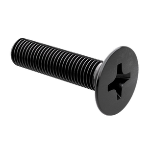 黑色304不锈钢十字沉头螺钉平头长螺丝钉大全M1.6M2M3M4M5M6M8M10